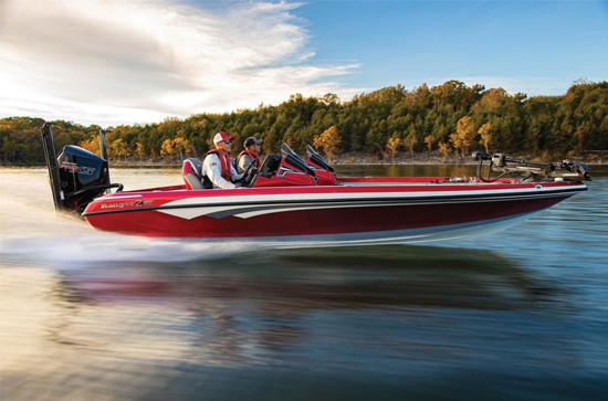 New Ranger Luxury Pontoon Medallion touchscreen console